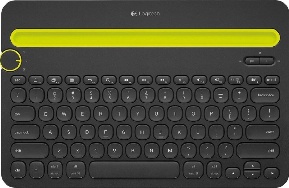 Klawiatura LOGITECH K480 Czarny - male wymiary
