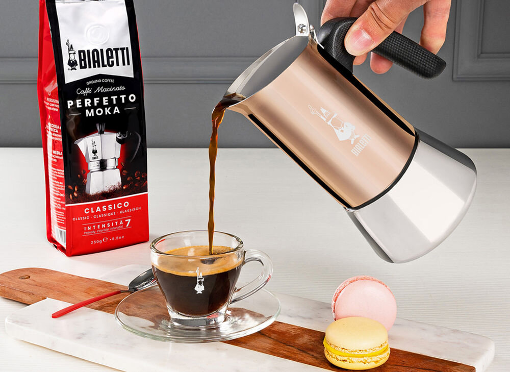 Kawiarka BIALETTI New Venus 6 TZ Miedziany 235 ml aromatyczna kawa