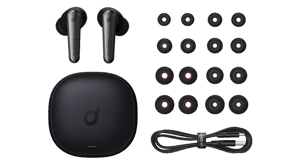 SŁUCHAWKI SOUNDCORE LIBERTY AIR 2 PRO zestaw