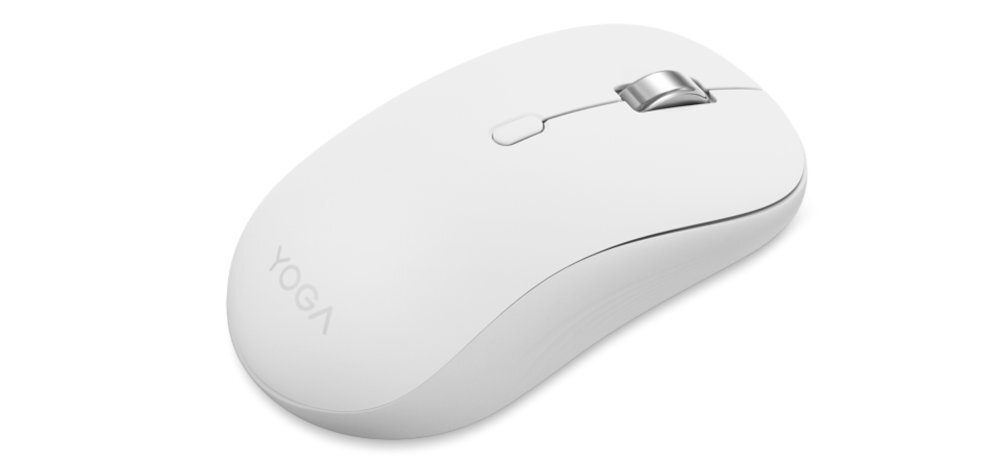 LENOVO Yoga LENOVO Yoga niskim poziomie hałasu przyciski o cichym kliknięciu - mysz pod kątem na białym tle