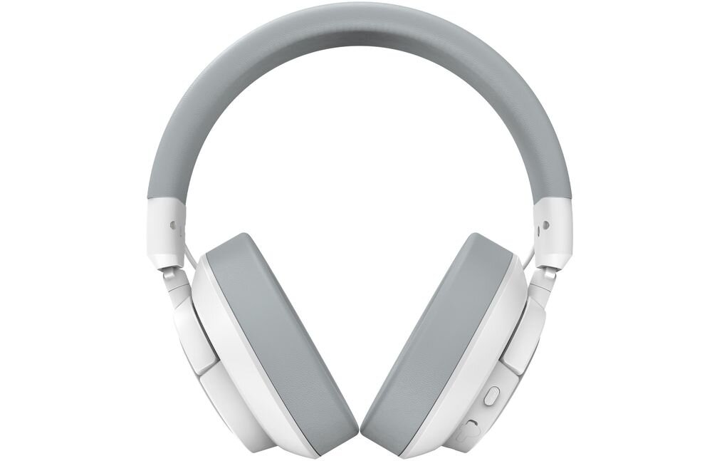 Słuchawki REDRAGON Spectra Pro H889WG konstrukcja zamknięta nauszniki pianka skóra ekologiczna komfort, słuchawki od frontu na białym tle