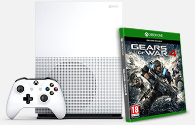 Konsola Xbox One z kontrolerem