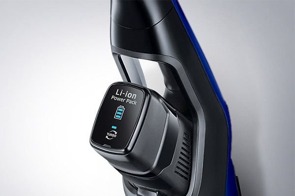 Samsung Bateria 21,6V. Nieprzerwana moc, dzięki wymiennej baterii Samsung Bateria 21,6V. Nieprzerwana moc, dzięki wymiennej baterii