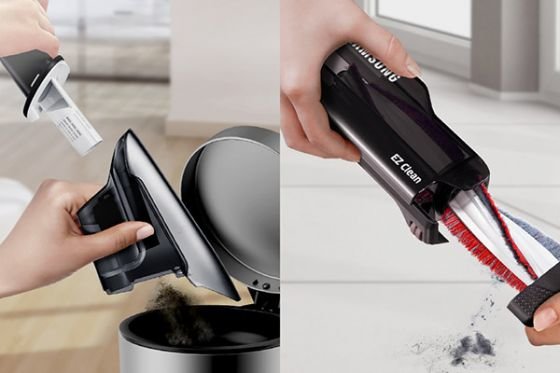 Samsung Technologia EZClean. Proste czyszczenie filtra i szczotki