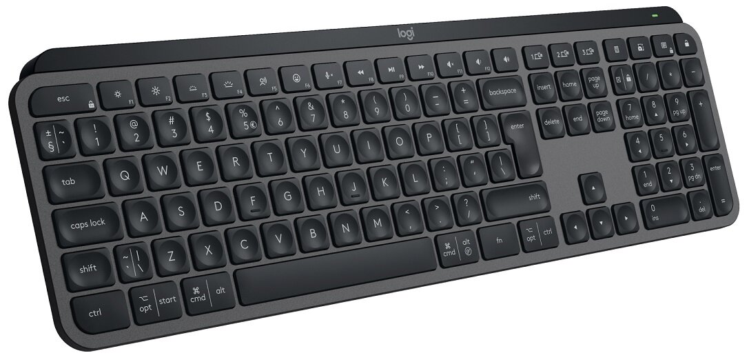 Klawiatura LOGITECH MX Keys S PISZ SZYBKO I PŁYNNIE AUTOMATYZUJ DZIAŁANIA WYGODNIE NAWET W NOCY JEDNA DLA 3 URZĄDZEŃ BĄDŹ EKO