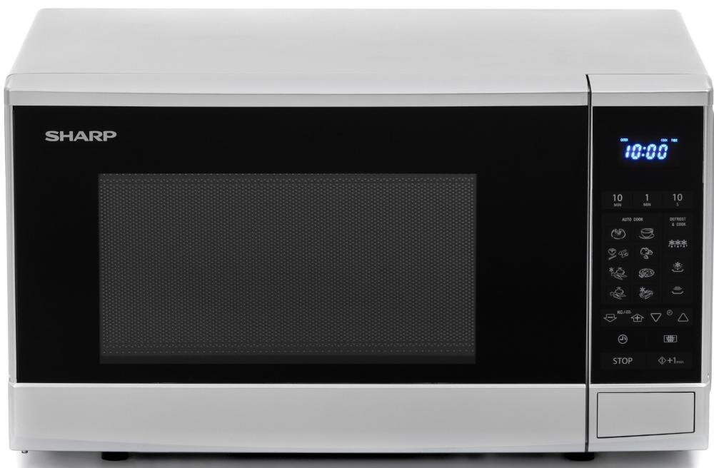 SHARP R270S gotowanie kuchenka mikrofalowa obiad podgrzewanie
