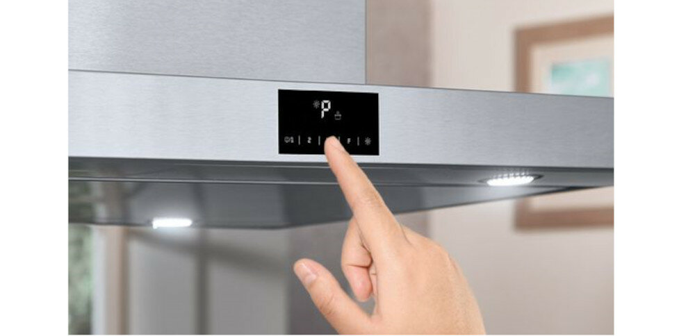 Okap BEKO HCA62541W sterowanie dotkowe