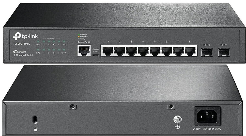 Switch TP-LINK T2500G-10TS - funckje wysoka wydajnosc