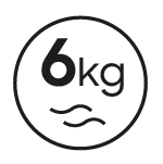 Samsung Ładowność suszarki 6 kg