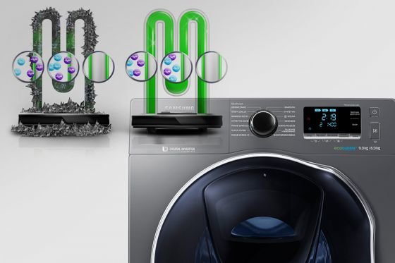 Samsung Grzałka ceramiczna. Bardziej odporna na kamień