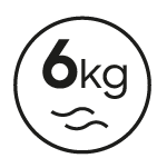 Samsung Ładowność suszarki 6 kg