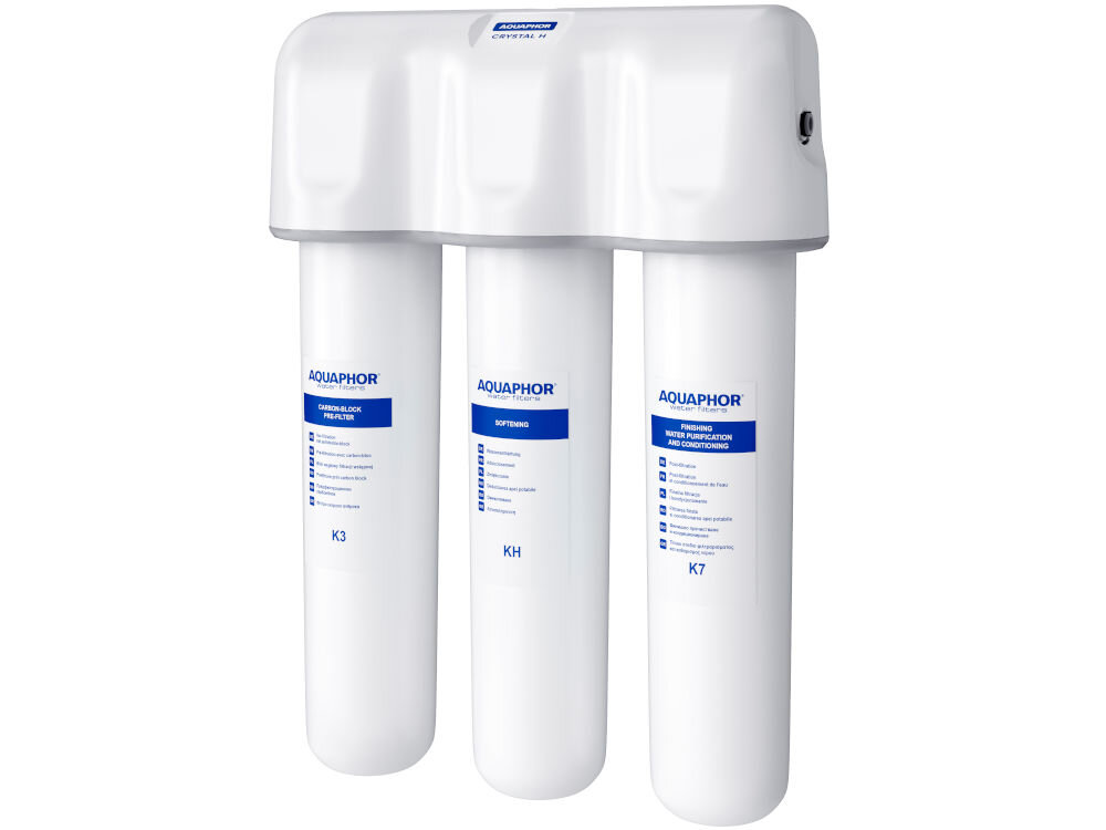 AQUAPHOR Kryształ H (K3 KH K7) wkład filtrujący usuwanie zanieczyszczenia woda substancje cząsteczki zmiękczanie