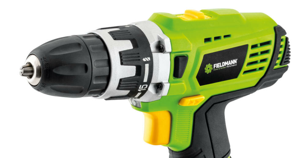 FIELDMANN-FDV-10351-A wiertarko-wkrętarka kolorystyka wiercenie wkręcanie śruby wkręty majsterkowicz prace remontowe budowlane wykończeniowe