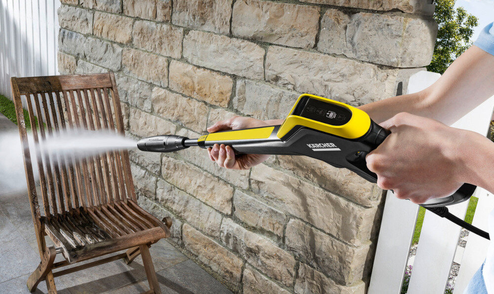 Myjka KARCHER K4 Premium Full Control Home pistolet spryskujący Full Control 3 poziomy ciśnienia wyświetlacz LED