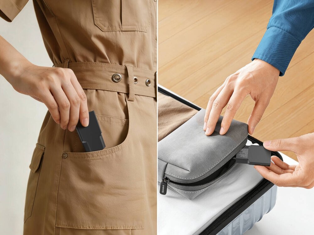 Ładowarka sieciowa 4SMARTS FlatPlug Duos 30W GaN
                ładowarka w dłoni płaska lekka konstrukcja nie blokuje sąsiednich portów