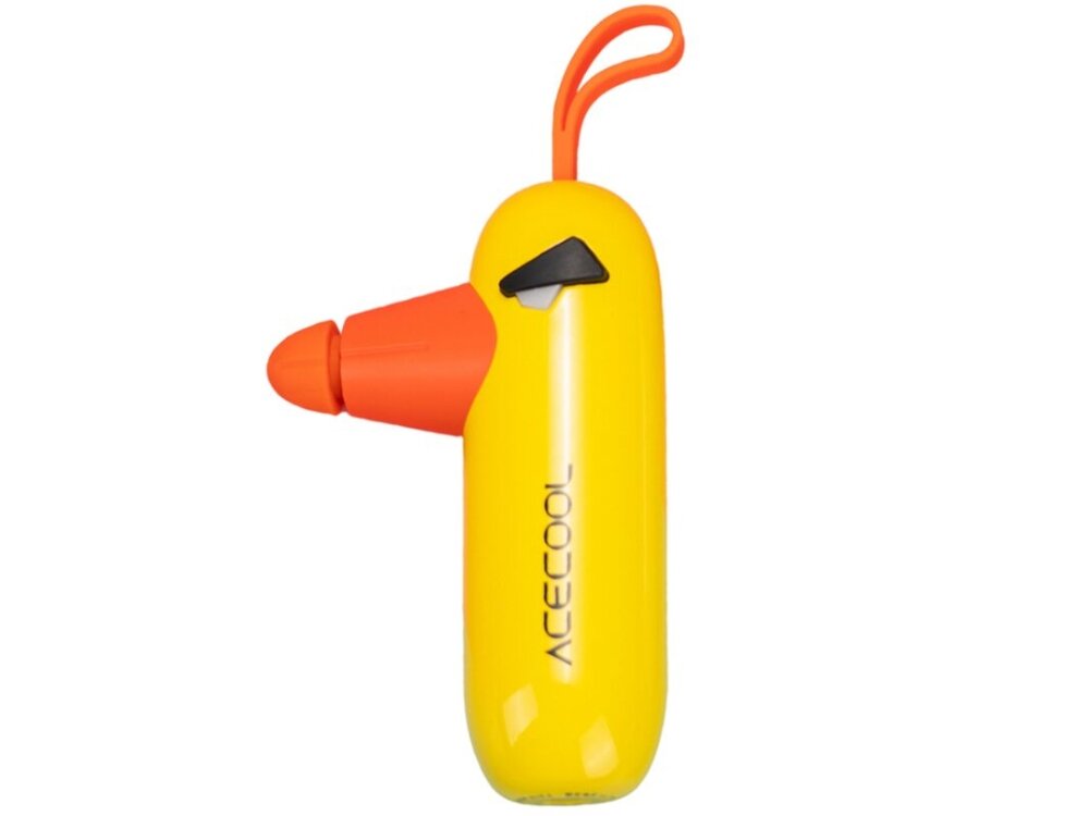 Masażer ręczny Gun 4SMARTS Acecool Bird
                masażer na białym tle trzy poziomy intensywności dopasowanie pracy urządzenia ergonomiczny kształt cicha praca