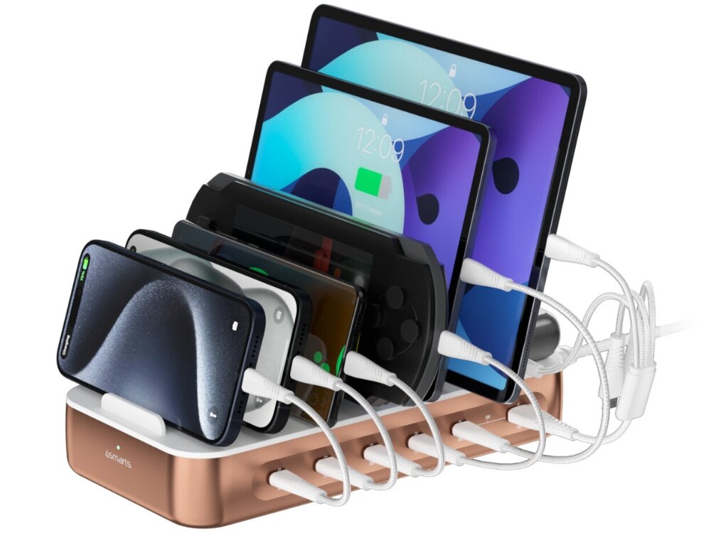 Team 100W – szybkie ładowanie USB-C i USB-A, protokoły QC 4+, PD 3.0, Samsung AFC, stabilna moc