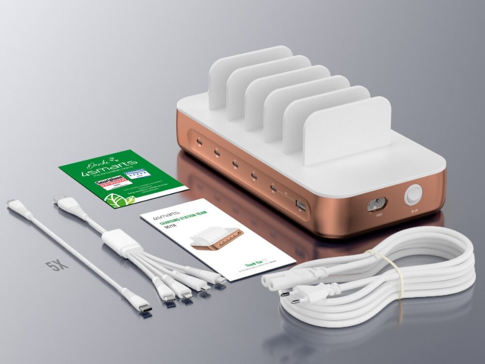 Stacja ładująca 4SMARTS Team 100 W zestaw