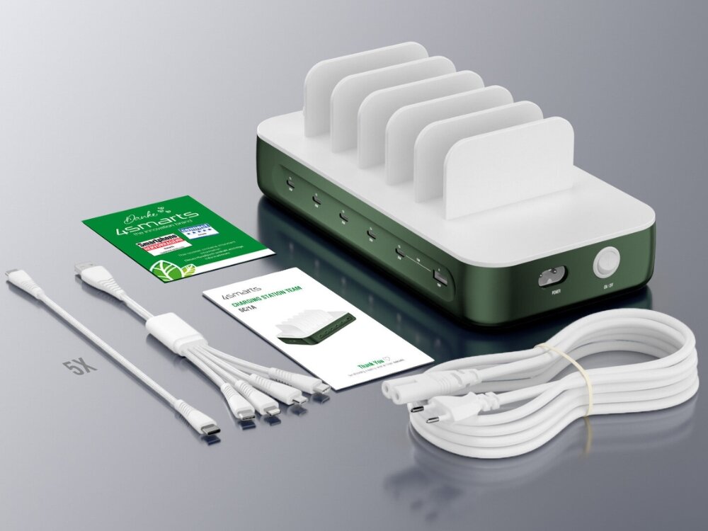 Stacja ładująca 4SMARTS Team 100 W zestaw