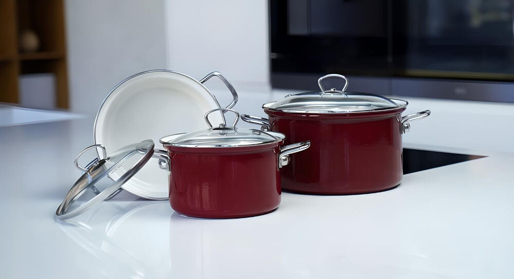 Garnek BELIS Eco Ceramic 16 cm do każdej kuchni 