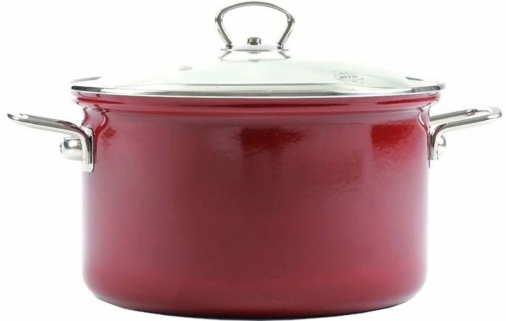 Garnek BELIS Eco Ceramic 16 cm  jakość funkcjonalność solidna stal grubość 1,2 mm trwałość wewnętrzna powłoka ceramiczna odporność na zarysowania całkowicie bezpieczna dla zdrowia naturalny smak i zachowanie wartości odżywczych potraw 