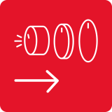 Podświetlane chowane pokrętła