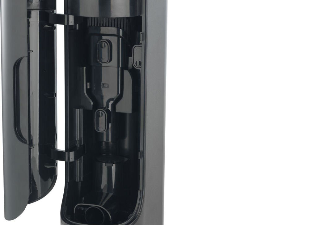 Odkurzacz HISENSE HVC676451DA stacja ładowania funkcja schowka na akcesoria przechowywanie końcówek do odkurzacza zawsze pod ręką gotowe do użycia łatwy do przechowywania odkurzacz funkcjonalny 