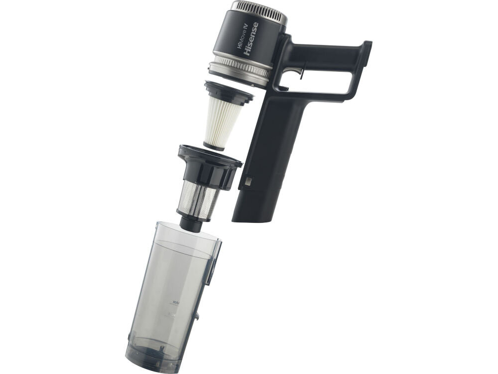 Odkurzacz HISENSE HVC676451DA urządzenie 2w1 z modelu pionowego na ręczny swobodne manewrowanie skuteczne sprzątanie zestaw dodatkowych dysz i końcówek do róznych powierzchni kompleksowe sprzątanie całego domu 