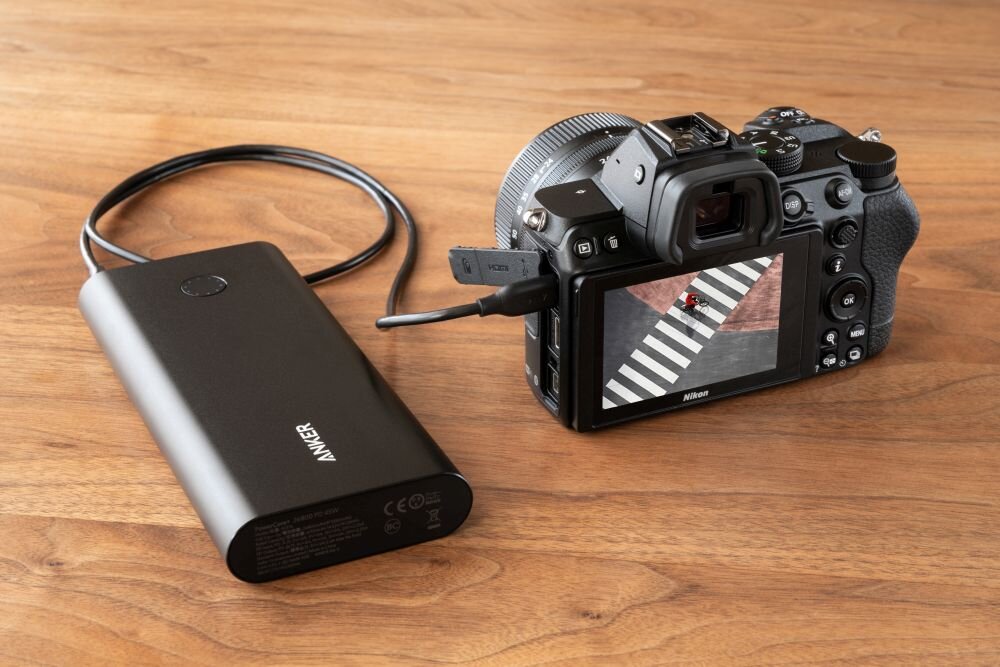 Nikon Z 5 zasilanie USB długie sesje zdjęciowe