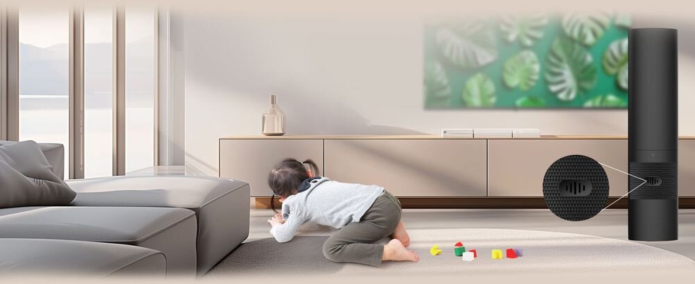 Telewizor METZ 55MQF7500Z Odnajdywanie pilota lokalizacja pilota, dziecko szukające pilota w pomieszczeniu