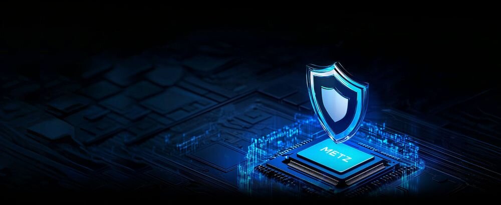 Telewizor METZ 55MQF7500Z Daily Security ochrona danych, wizualizacja Daily Security