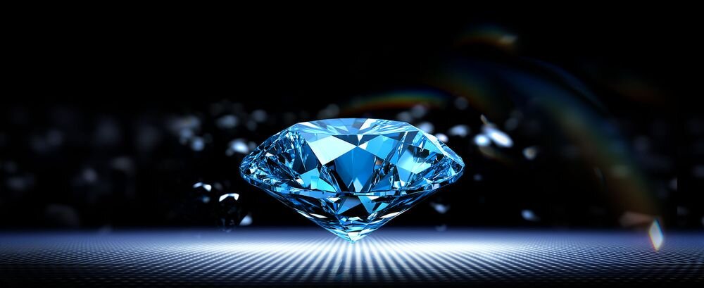 Telewizor METZ 55MQF7500Z Sapphire Crystal Optics wysoka jasność, kryształ na czarnym tle