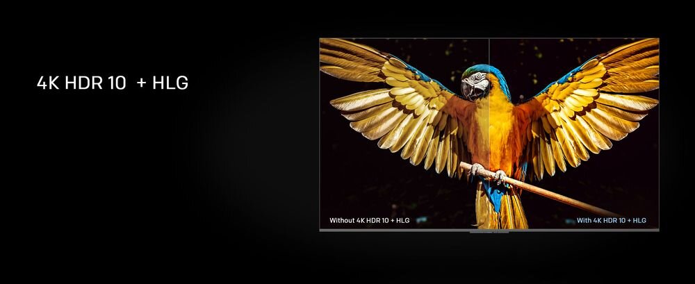 Telewizor METZ 43MUF7000Z 4K HDR10+ HLG wysoki kontrast realistyczne kolory Smart TV, telewizor od frontu na czarnym tle