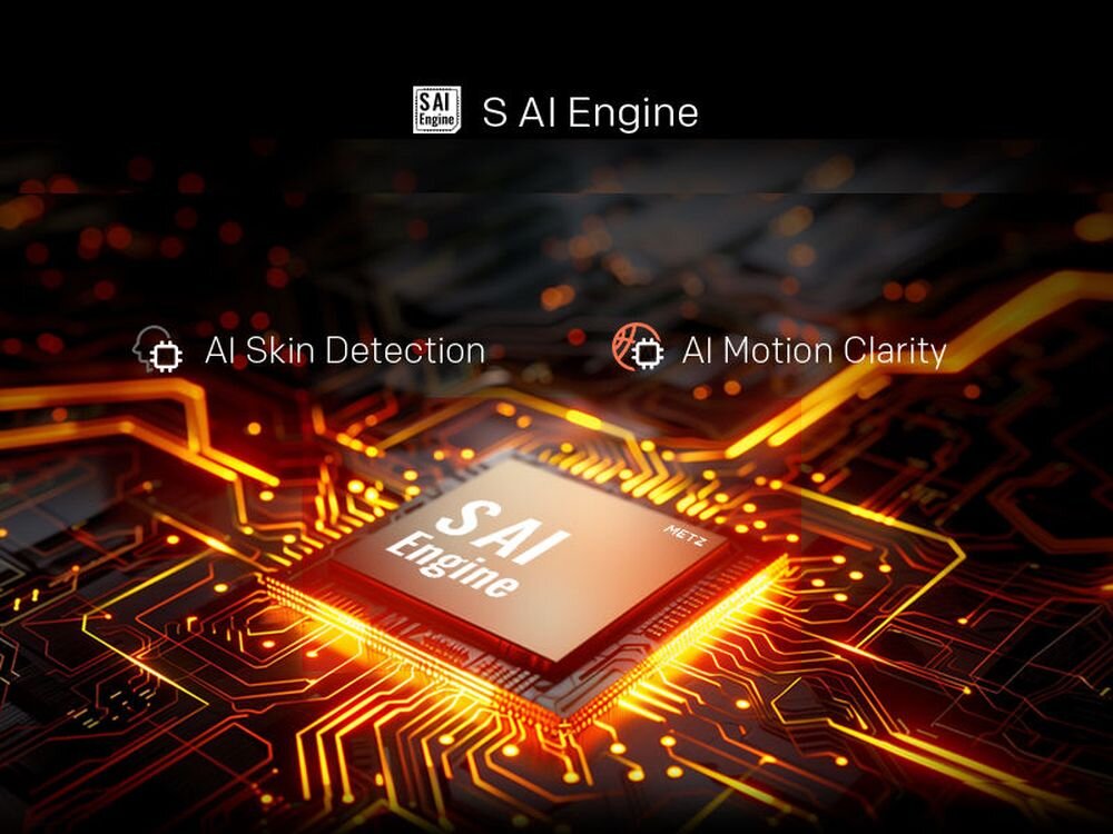 Telewizor METZ 65MNH7000Z S AI Engine inteligentne przetwarzanie obrazu, wizualizacja silnika S AI Engine