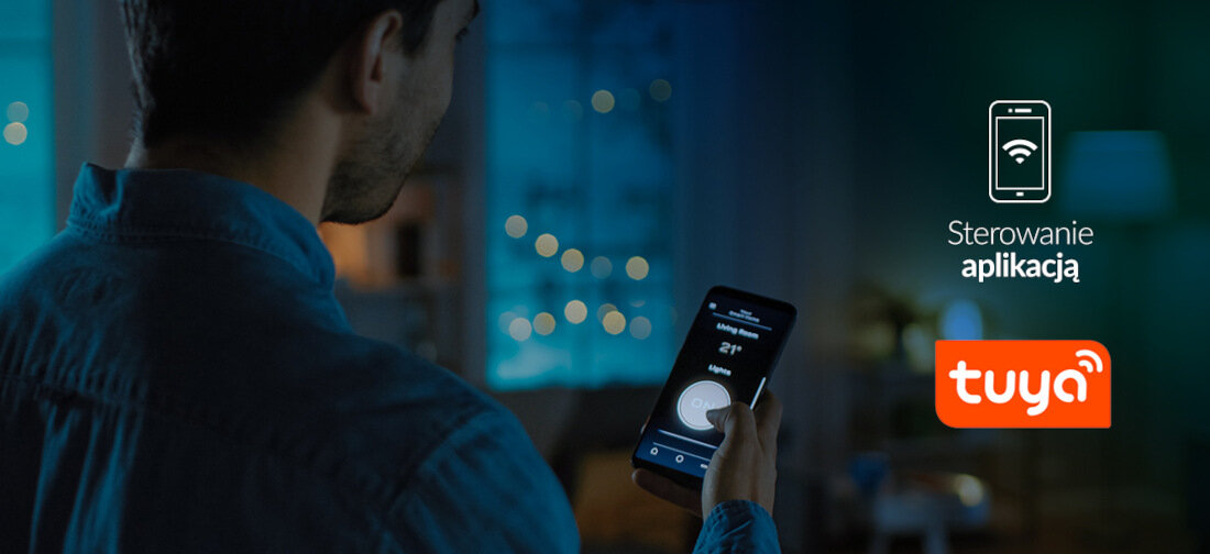 Oczyszczacz powietrza FINLUX FN-A0S40GB Sterowanie aplikacja mobilna