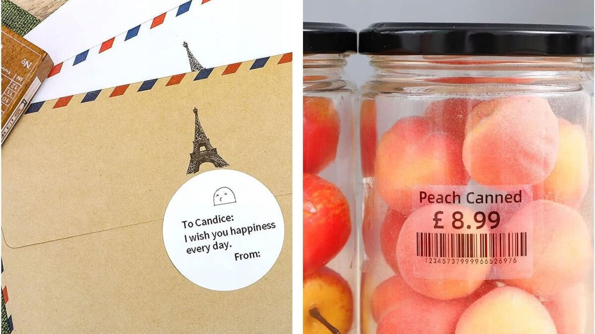 Drukarka PHOMEMO M110 Biały dakumulator 1500 mAh do 5 godzin pracy na jednym naładowaniu