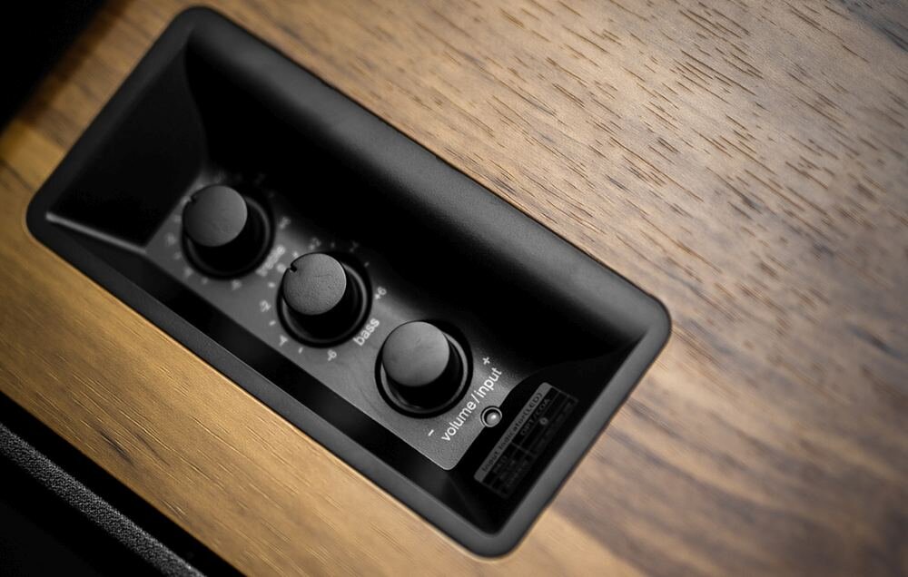 Колонки EDIFIER R1280DB Коричневий звук зміна високих низьких частот