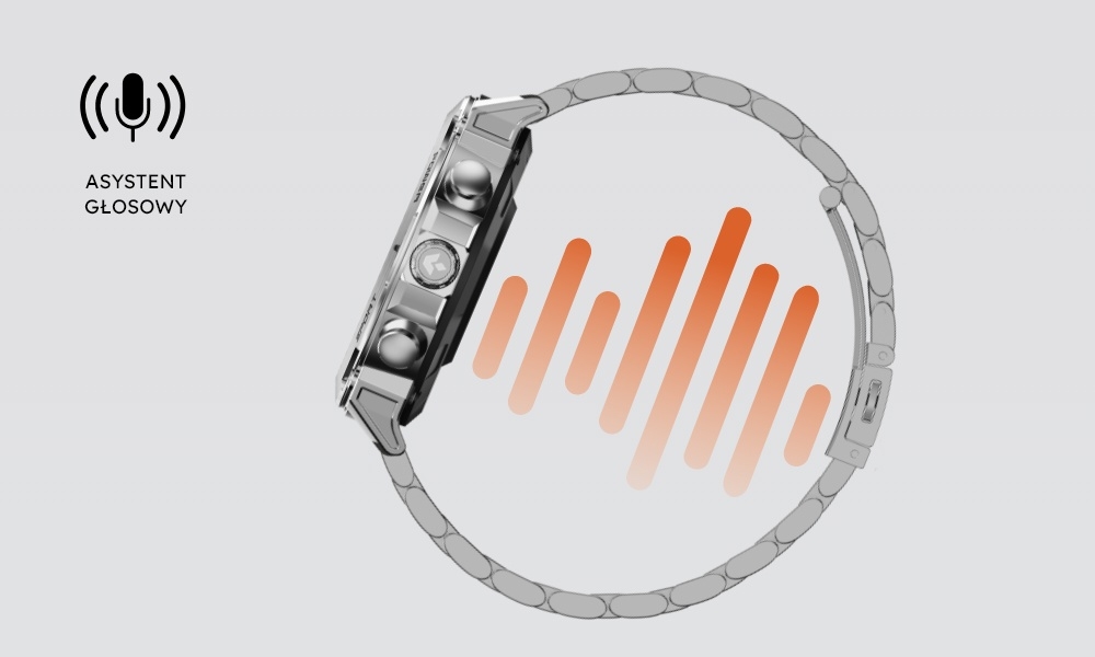 Smartwatch GARETT Atom Asystent 