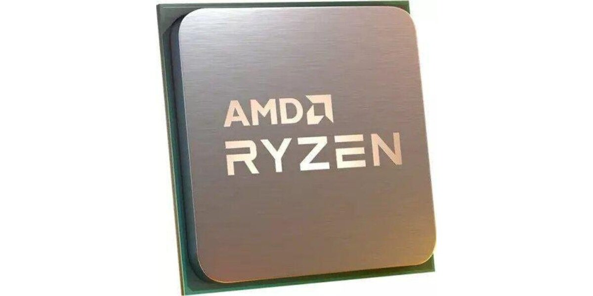 Procesor AMD Ryzen 9 5900XT na białym tle.