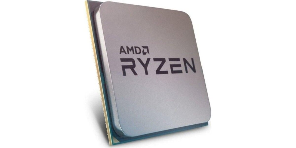 Procesor AMD Ryzen 9 5900XT na białym tle.
