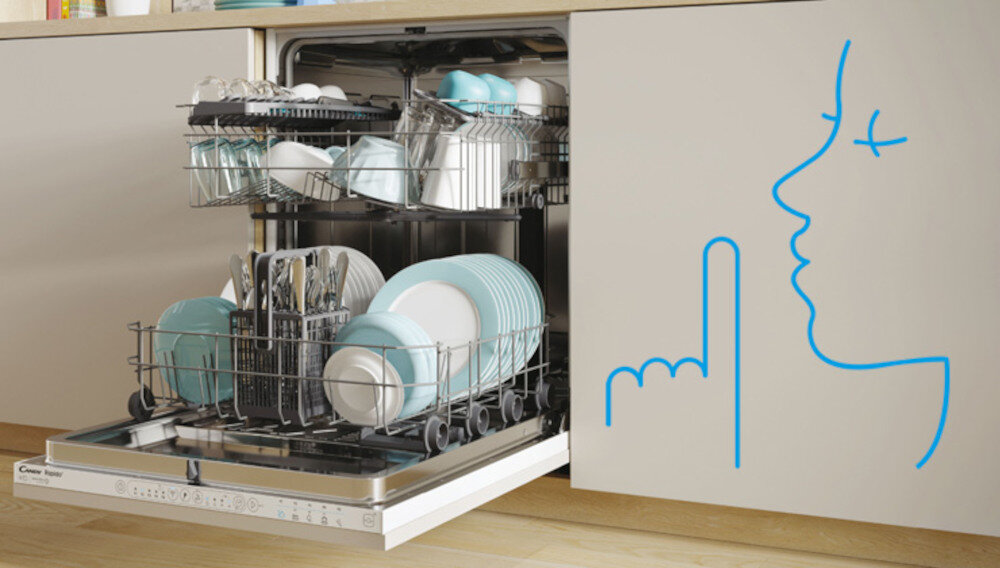 Zmywarka CANDY CI 3E7L0W cicha praca