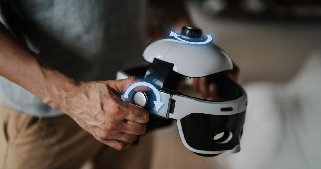 Masażer MEDIVON Hebe Wspomaganie regeneracji skóry i włosów wsparcie relaks kondycja włosów  chroni włosy przed uszkodzeniem