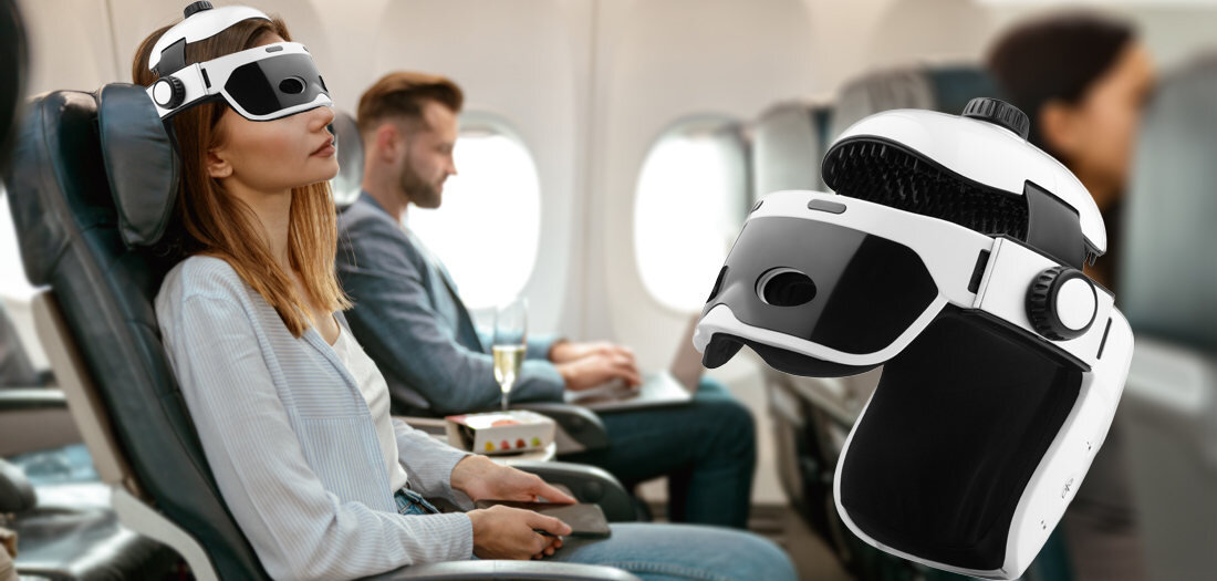 Masażer MEDIVON Hebe komfort użytkowania Ergonomiczna bezprzewodowa konstrukcja regulowany rozmiar dopasowanie ładowanie łatwe w obsłudze Tryb muzyczny