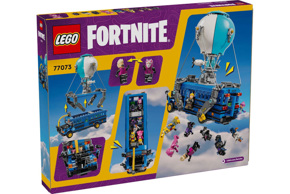 LEGO 77073 Fortnite Bus bojowy szczegółowa instrukcja budowania