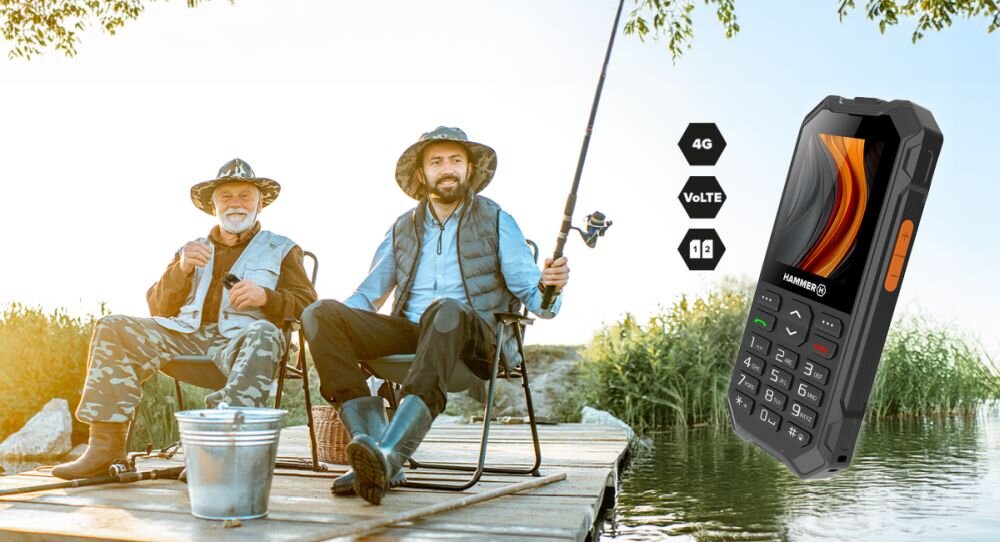 Telefon MYPHONE Hammer 6 LTE kontakt siec technologia volte