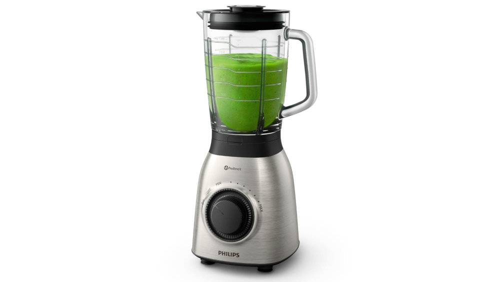 Blender kielichowy PHILIPS HR3555/00 Inox - Tryb Pulsacyjny