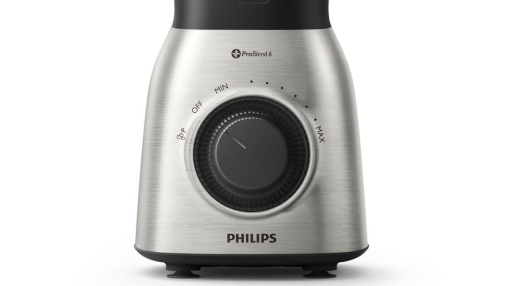 Blender kielichowy PHILIPS HR3555/00 Inox - Estetyka