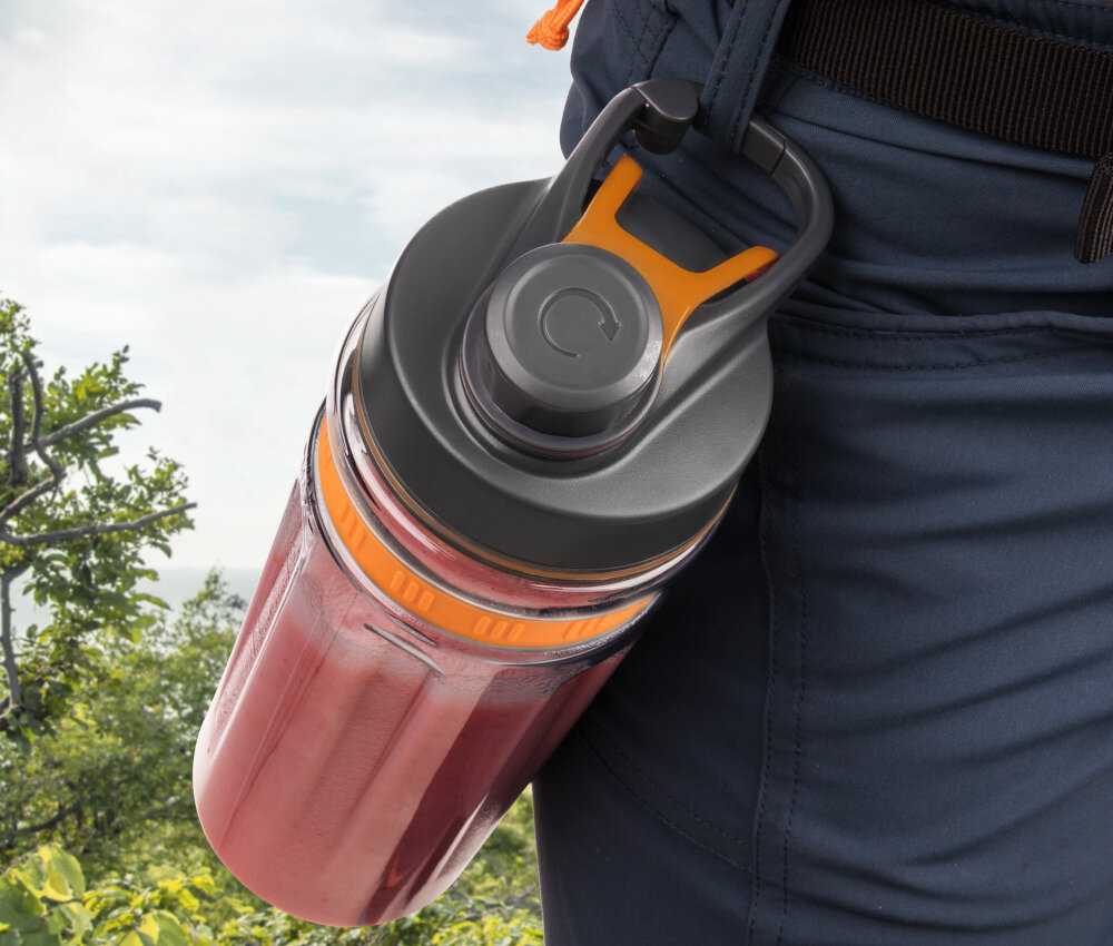 Blender kielichowy SENCOR SBL 7570SS (Sportowy) + 4 bidony + młynek w komplecie design moc wdajnosc