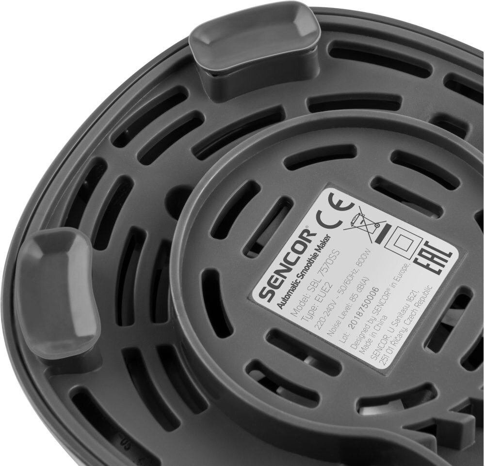 Blender kielichowy SENCOR SBL 7570SS (Sportowy) + 4 bidony + młynek w komplecie akcesoria mycie zmywarka zasilanie