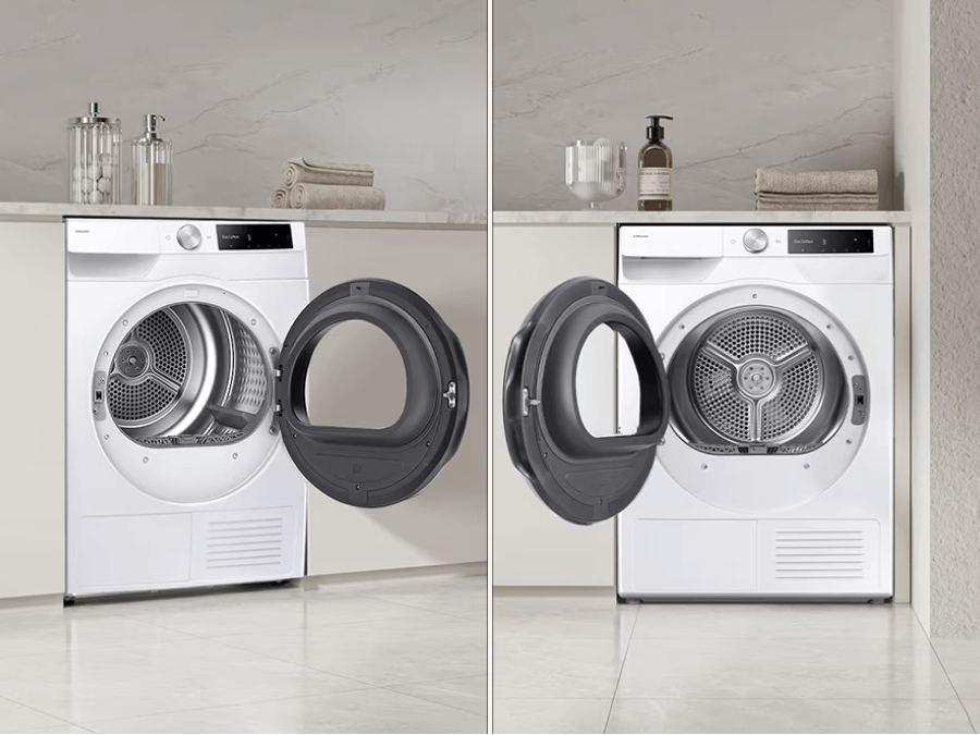 Zmiana kierunku otwierania drzwi w Suszarce Samsung DV90DG6845LEU4